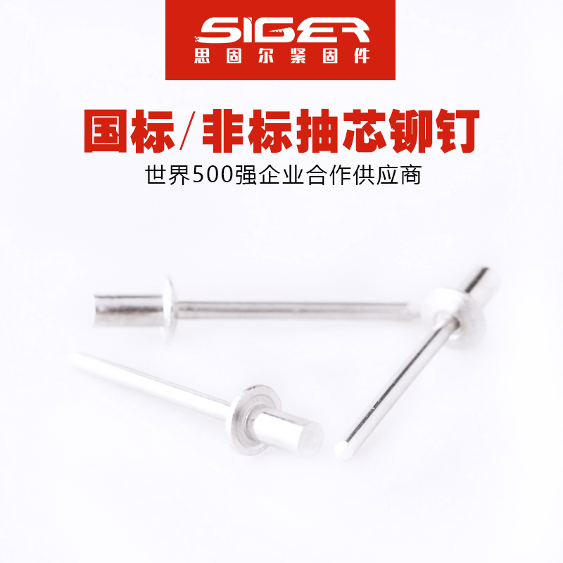 封閉型圓頭全鋁抽芯鉚釘